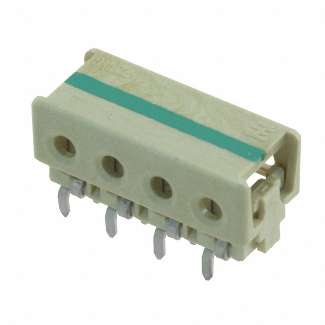 CONN WIRE IDC 4POS 22AWG PCB RA