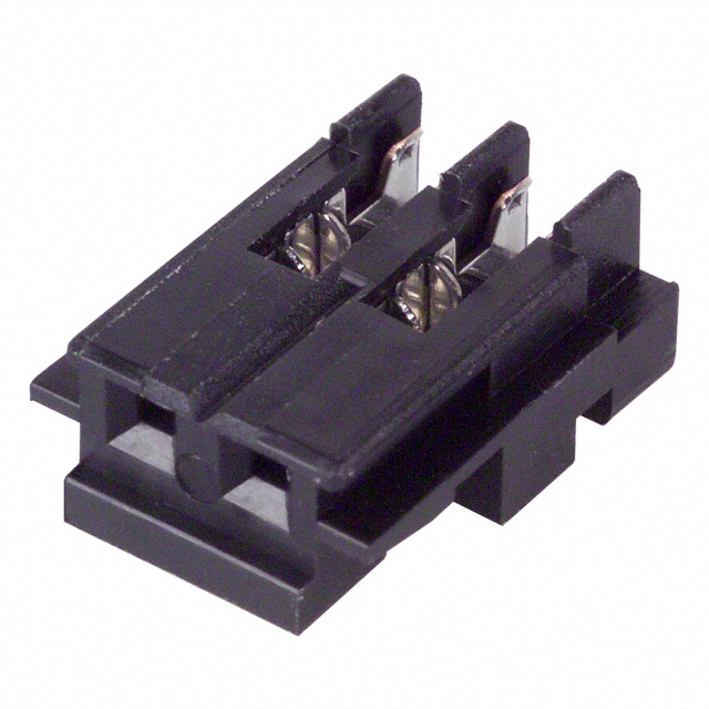 CONN RCPT 2P IDC 24AWG TIN-LEAD