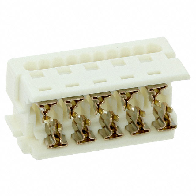 CONN RCPT 10POS IDC 26-28AWG