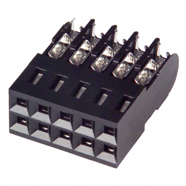 CONN RCPT 10P IDC 26-30AWG GOLD