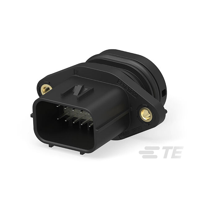 12P THROUGH WALL CONNECTOR
