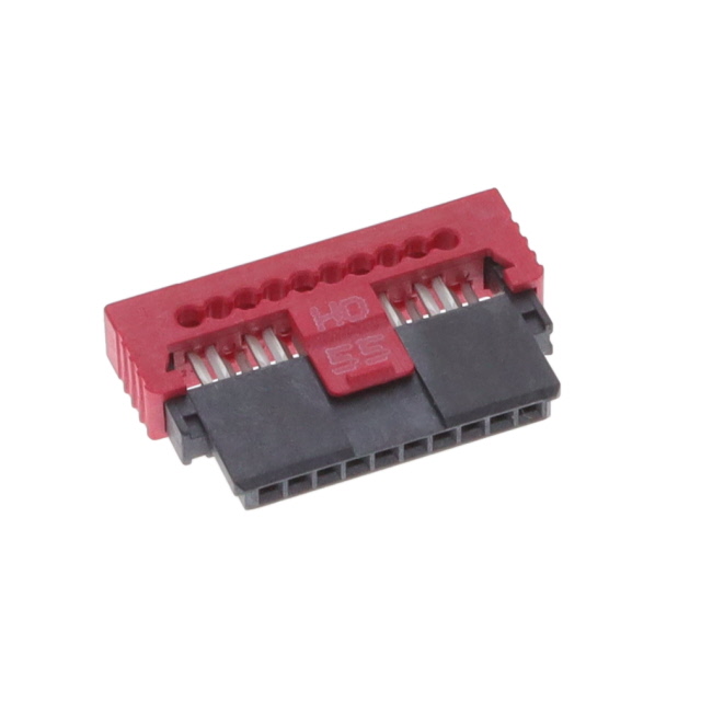 10-PIN, FEMALE,IDC2426POSITIVER/