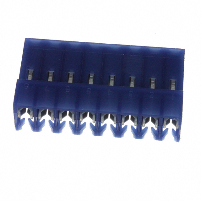CONN RCPT 8POS IDC 26AWG TIN
