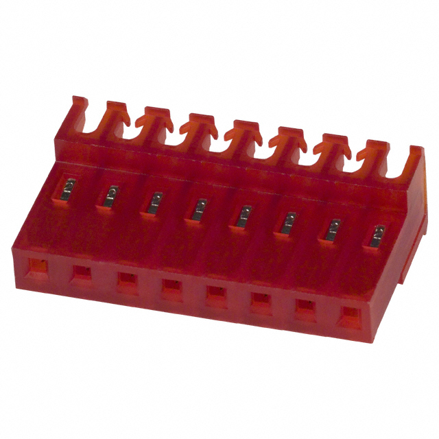 CONN RCPT 8POS IDC 22AWG TIN