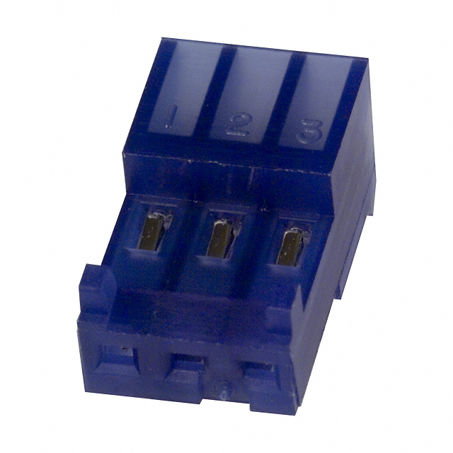 CONN RCPT 3POS IDC 26AWG TIN