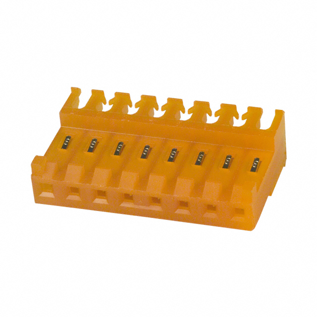 CONN RCPT 8POS IDC 18AWG TIN