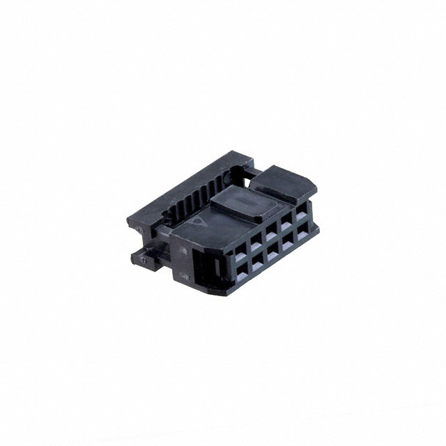 CONN SOCKET 10POS IDC GOLD