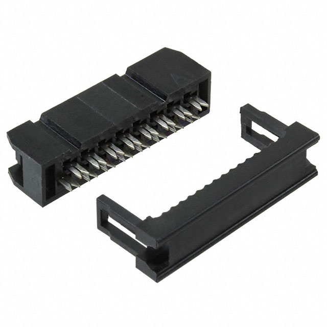 CONN RCPT 16POS IDC GOLD