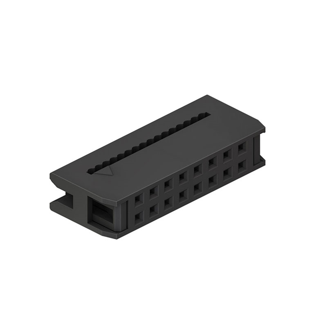 CONN SOCKET 16POS IDC GOLD