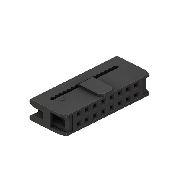 CONN SOCKET 16POS IDC GOLD