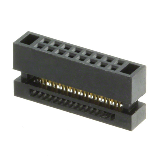 CONN SOCKET 16POS IDC GOLD