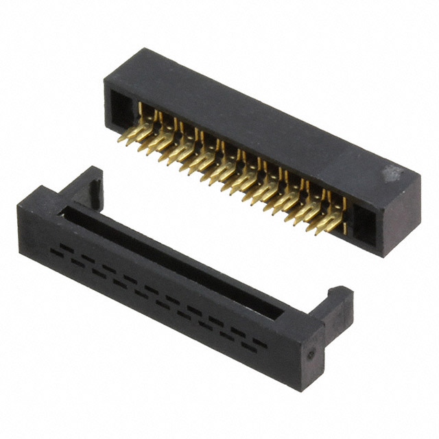 CONN SOCKET 20POS IDC GOLD