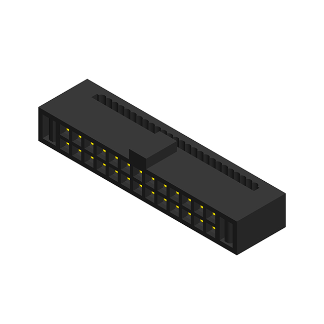 CONN SOCKET 26POS IDC GOLD