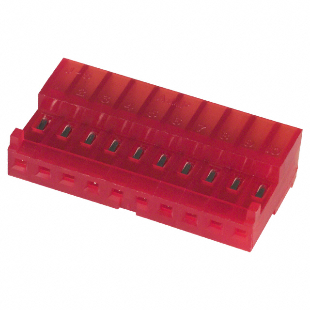 CONN RCPT 10POS IDC 22AWG TIN