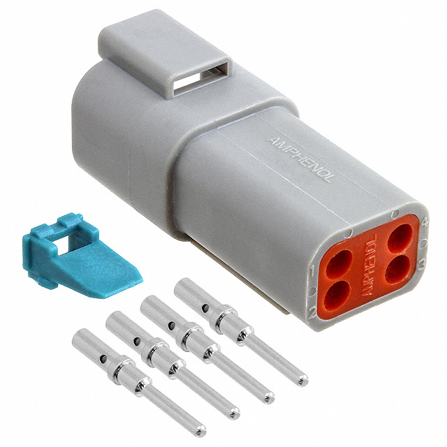 CONN PLUG 4POS CRIMP 16-18AWG