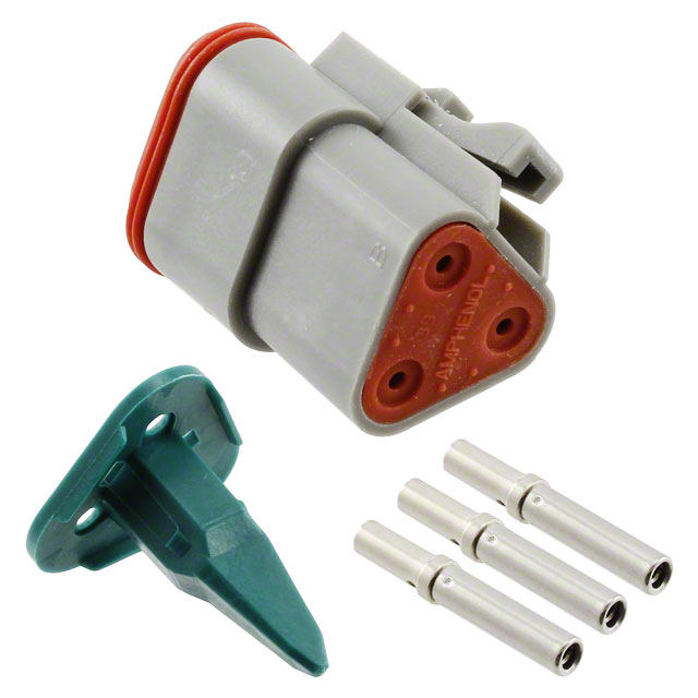 CONN PLUG 3POS CRIMP 16-18AWG