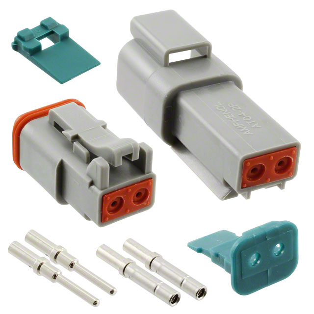 CONN PLUG&RCPT 2P CRIMP 16-18AWG