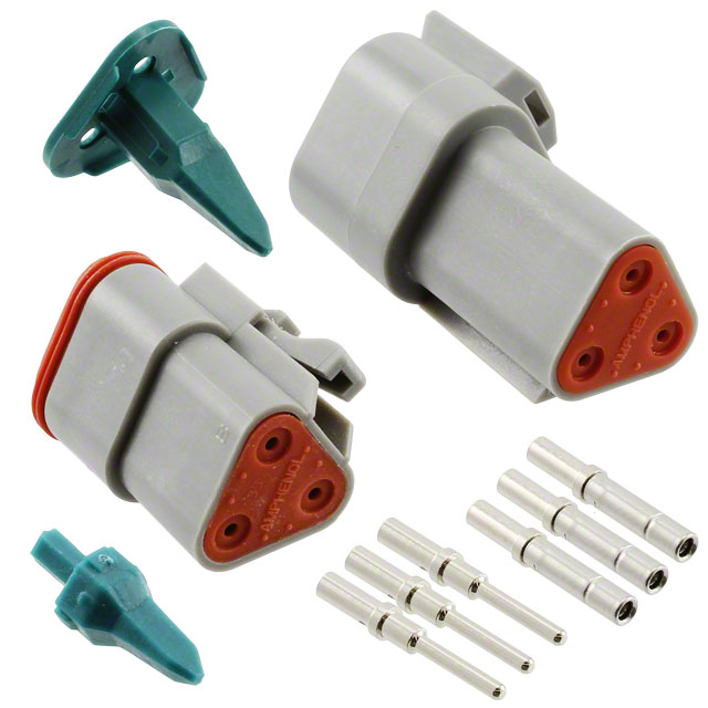 CONN PLUG&RCPT 3P CRIMP 16-18AWG