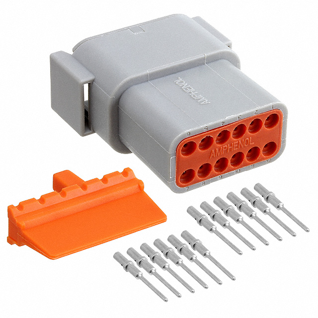 CONN RCPT 12POS CRIMP 16-22AWG