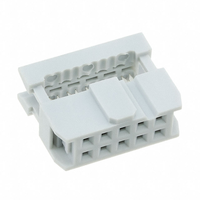 CONN SOCKET 10POS IDC GOLD