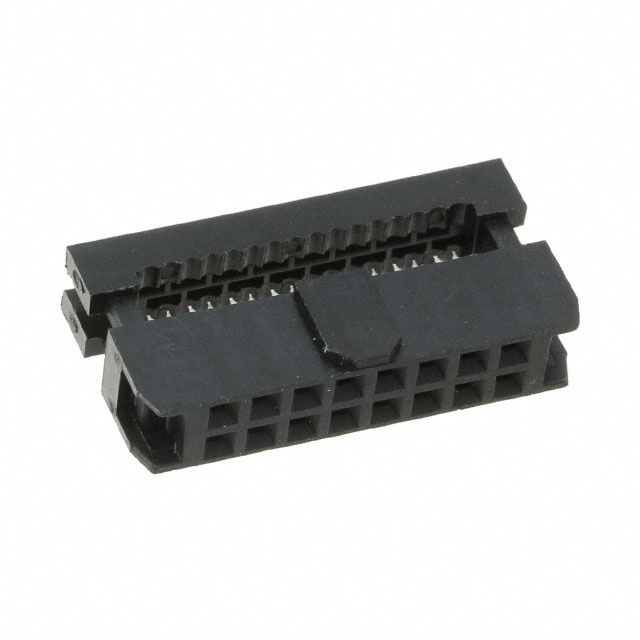 CONN SOCKET 16POS IDC GOLD