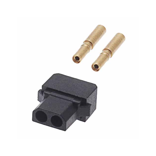 2 POS. FEMALE SIL 22AWG CABLE CO