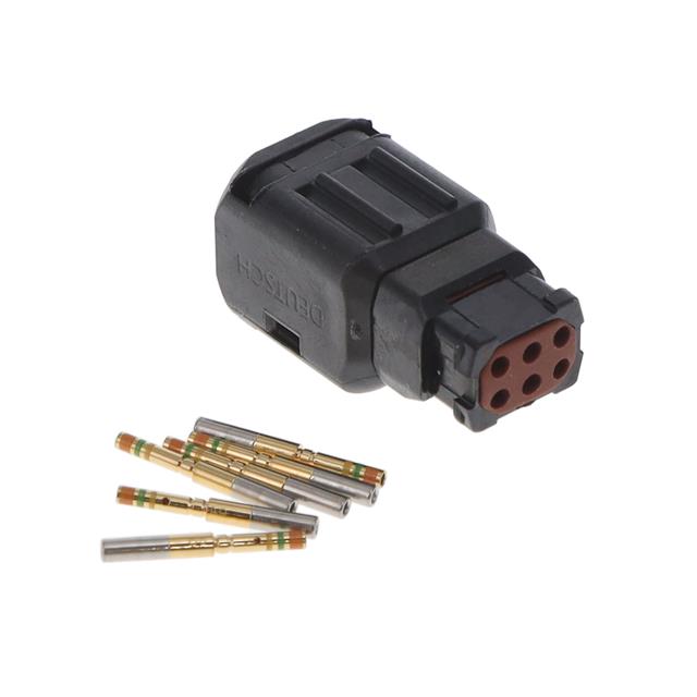 369 6 WAY PLUG, CRIMP, SKT