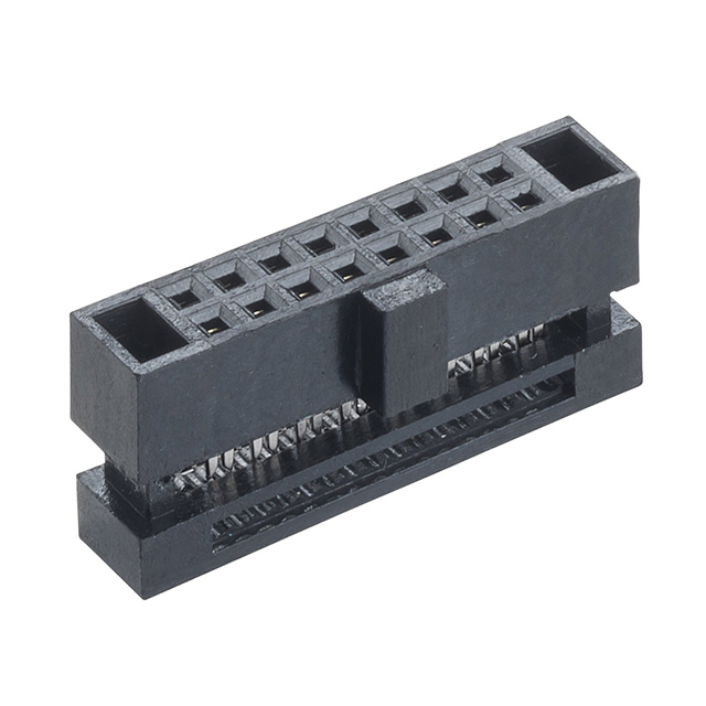 CONN RCPT 16POS IDC 30AWG GOLD