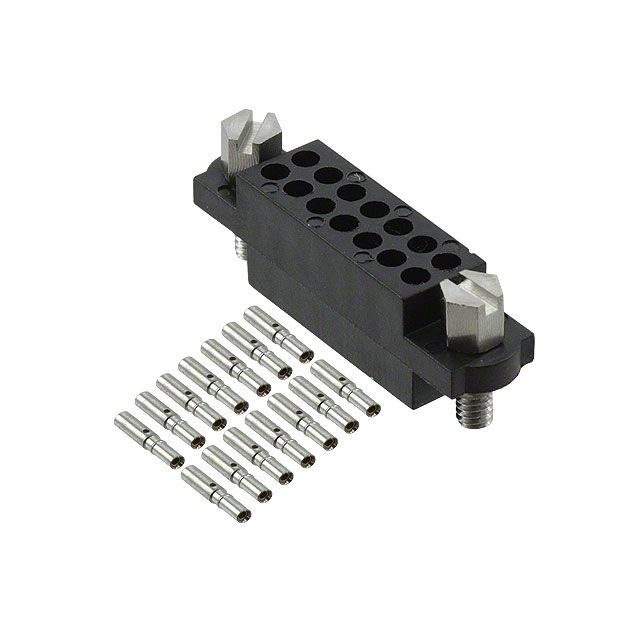 CONN RCPT 14POS CRIMP 22AWG GOLD