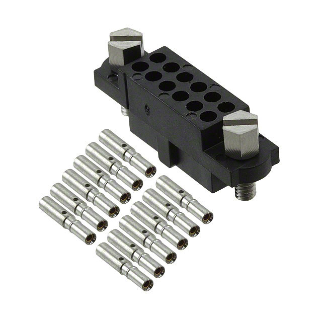 CONN RCPT 12POS CRIMP 24-28AWG