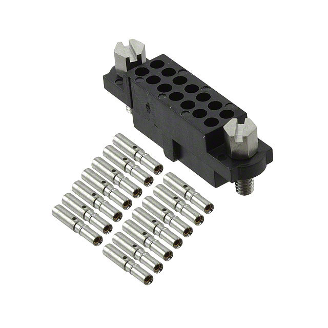CONN RCPT 14POS CRIMP 24-28AWG