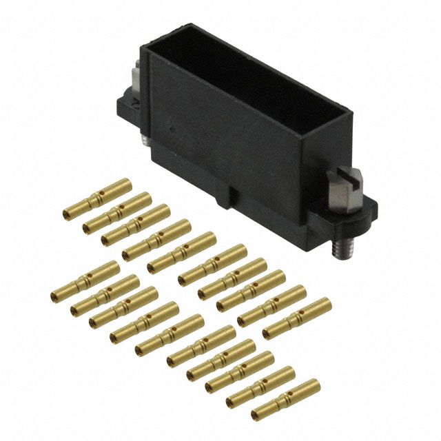 CONN RCPT 20POS CRIMP 24-28AWG