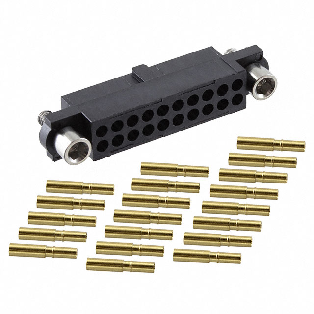CONN RCPT 20POS CRIMP 22AWG GOLD