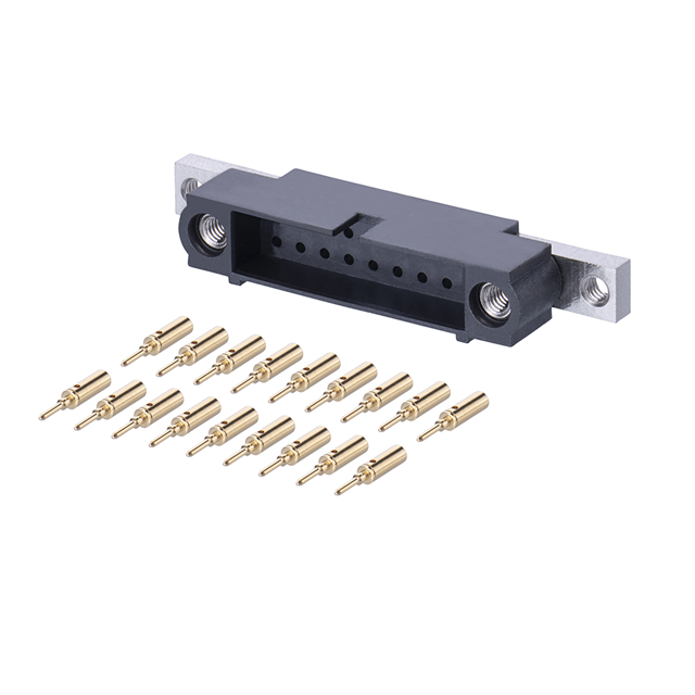CONN PLUG PNL MNT 24-28AWG 18POS
