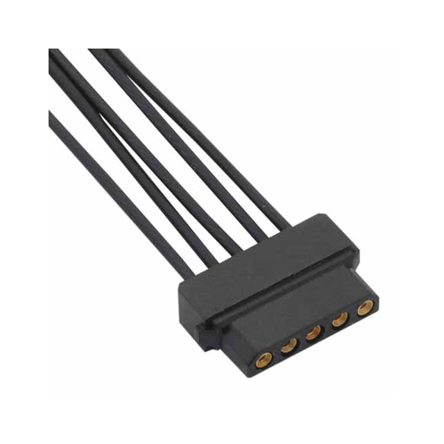 CONN RCPT 6P CRIMP 28-32AWG GOLD