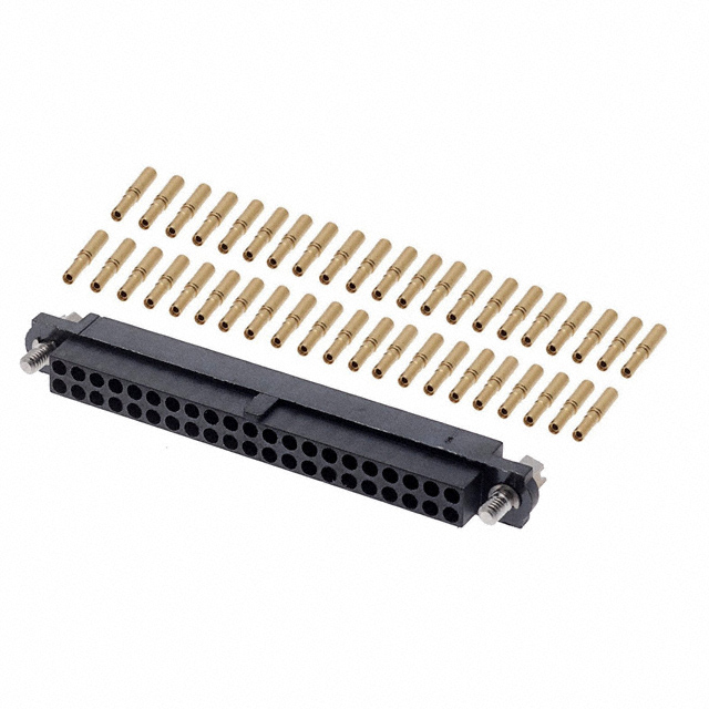 CONN RCPT 42POS CRIMP 22AWG GOLD