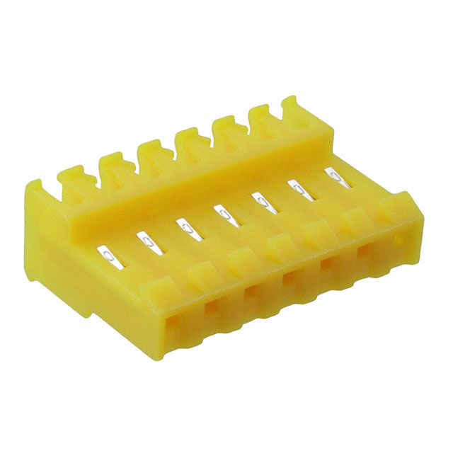 WIRE HOUSING IDC, .156", 20AWG,
