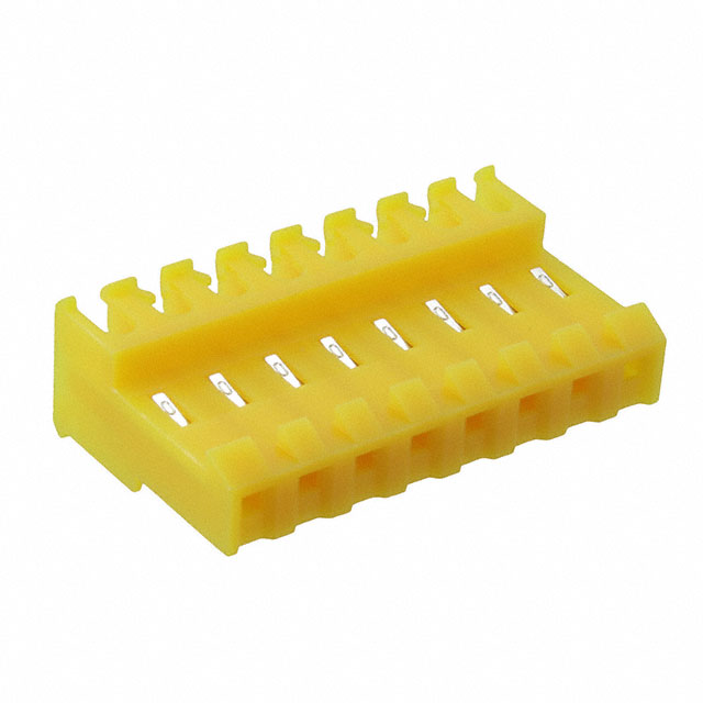 WIRE HOUSING IDC, .156", 20AWG,