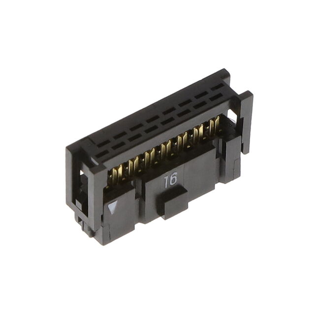CONN RCPT 16POS IDC 28AWG GOLD