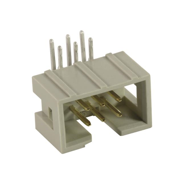 CONN HEADER R/A 6POS 2.54MM
