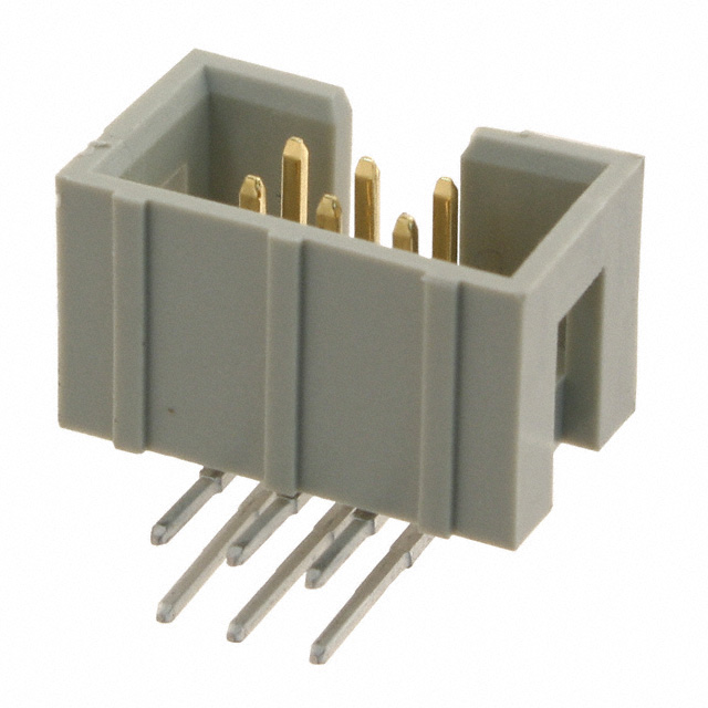CONN HEADER R/A 6POS 2.54MM