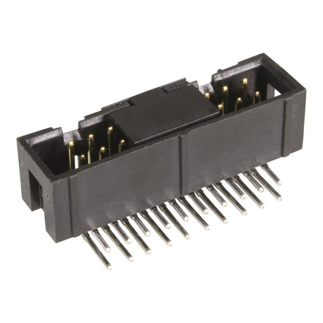 CONN HEADER R/A 10POS 2.54MM