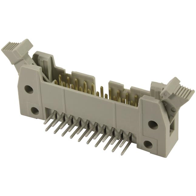 CONN HEADER R/A 16POS 2.54MM