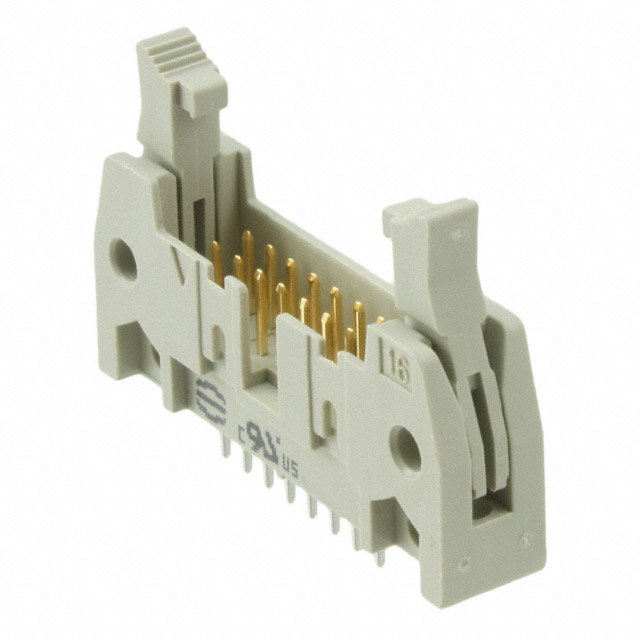 CONN HEADER VERT 16POS 2.54MM