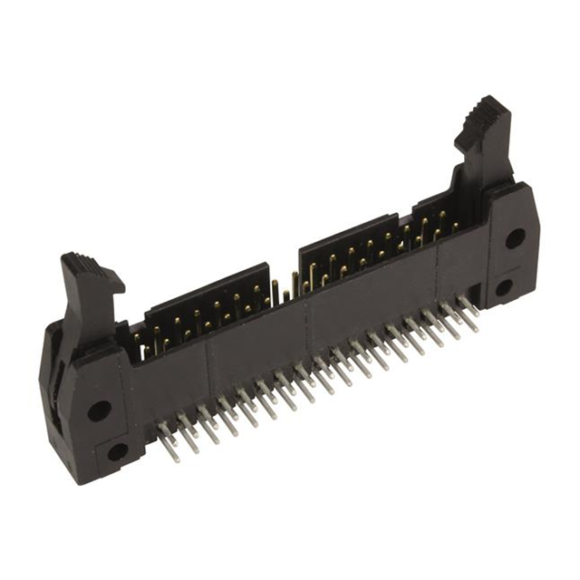 CONN HEADER R/A 20POS 2.54MM