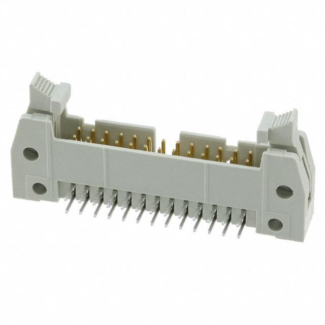 CONN HEADER R/A 26POS 2.54MM