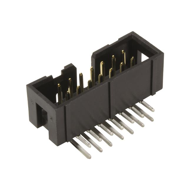 CONN HEADER R/A 20POS 2.54MM