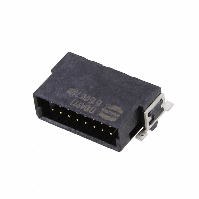 CONN HEADER SMD R/A 16POS 1.27MM