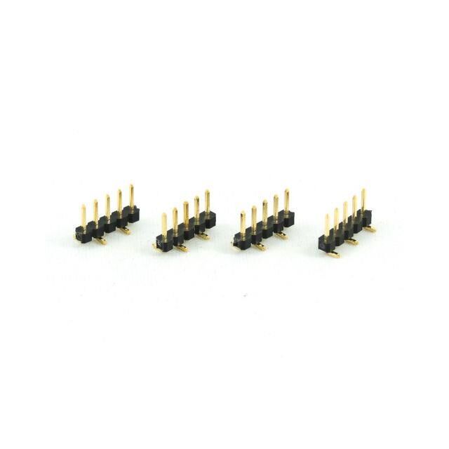 PIN HEADER, SINGLE ROW, 4 PIN, S