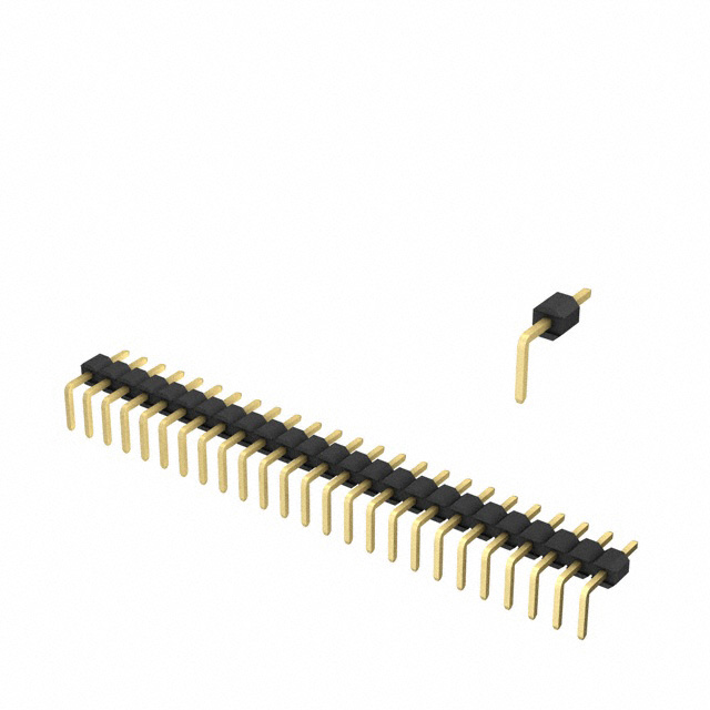CONN HEADER R/A 25POS 2MM